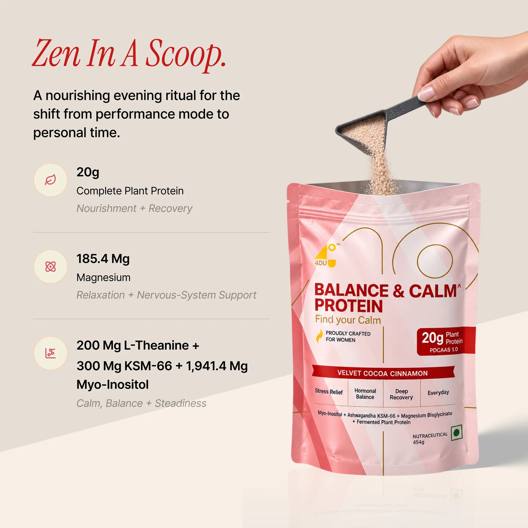 Balance & Calm Protein Powder