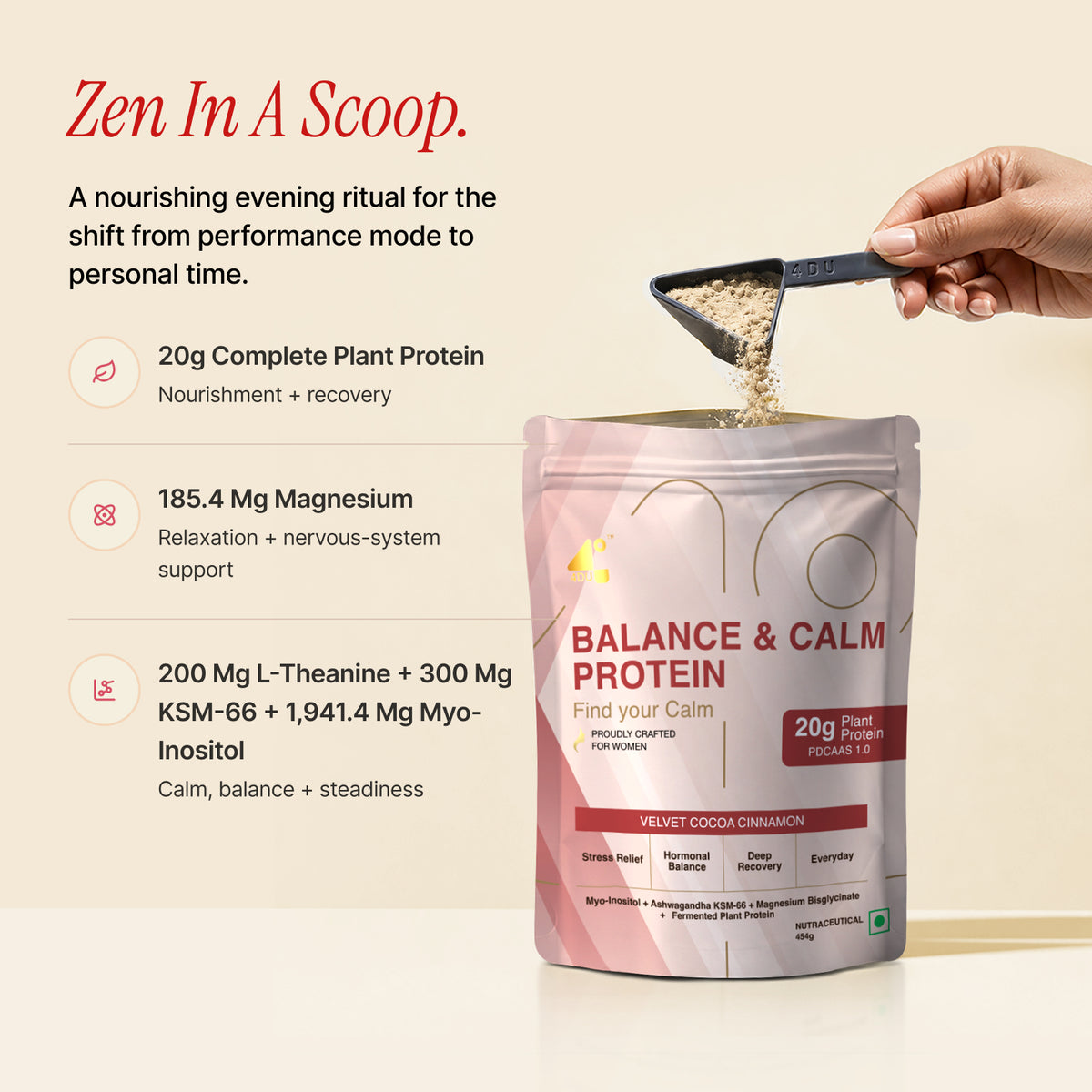 Balance & Calm Protein Powder