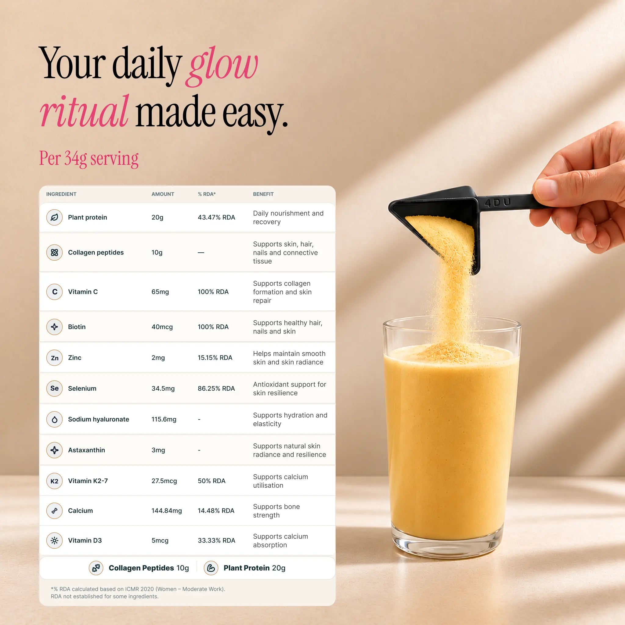 True Beauty Protein Powder